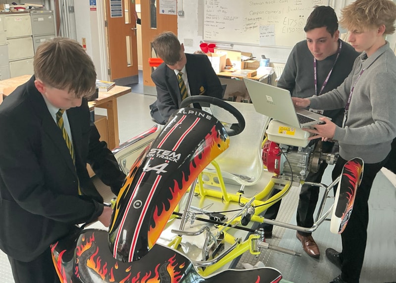 Campion School's 'Speed Demons' Gear Up for National STEM Challenge with Alpine F1