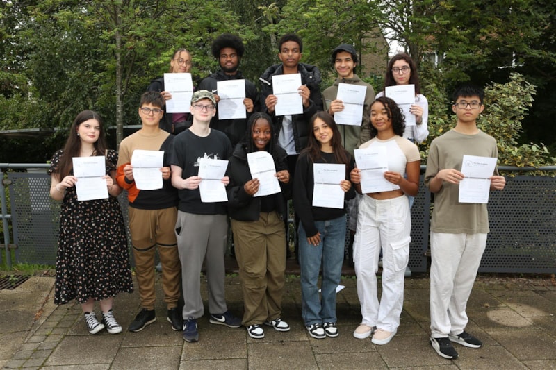 GCSE success at The Elms Academy