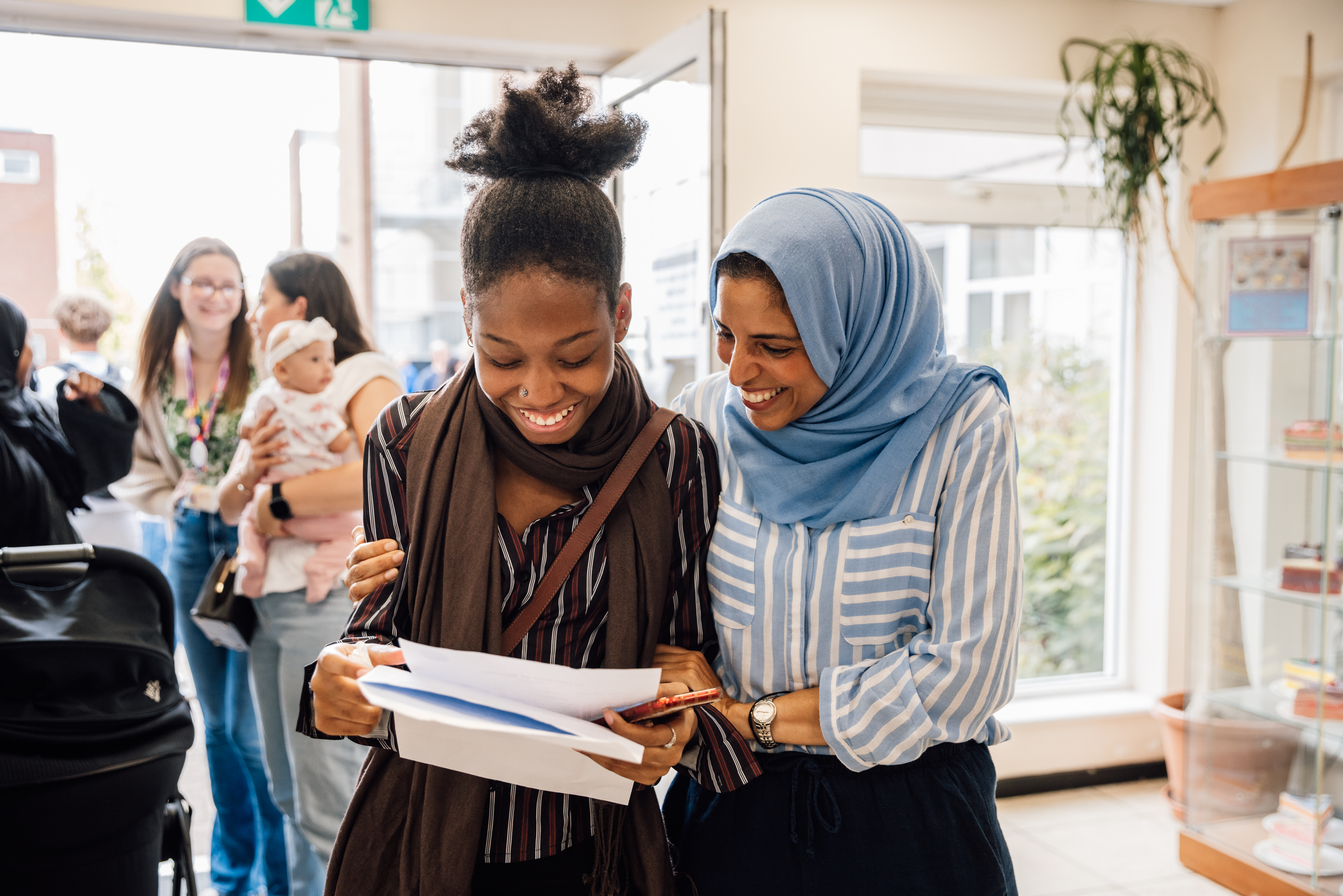 Plenty of Grade 9's to celebrate at The Totteridge Academy for GCSE results day