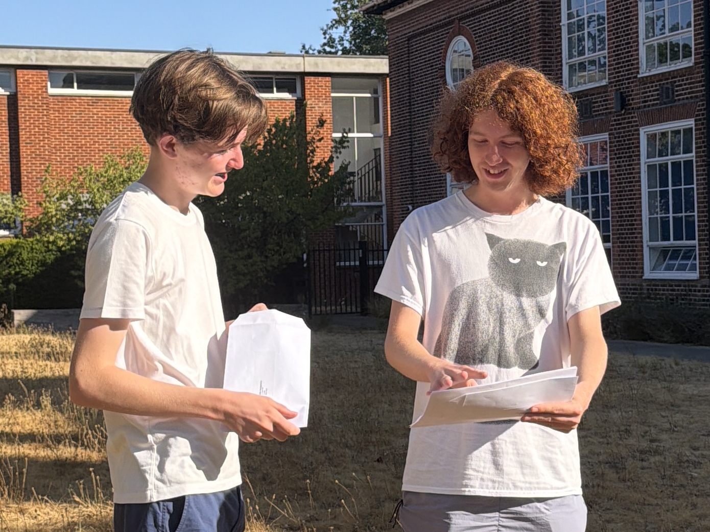 Many celebrate first-choice offers at The John Roan School