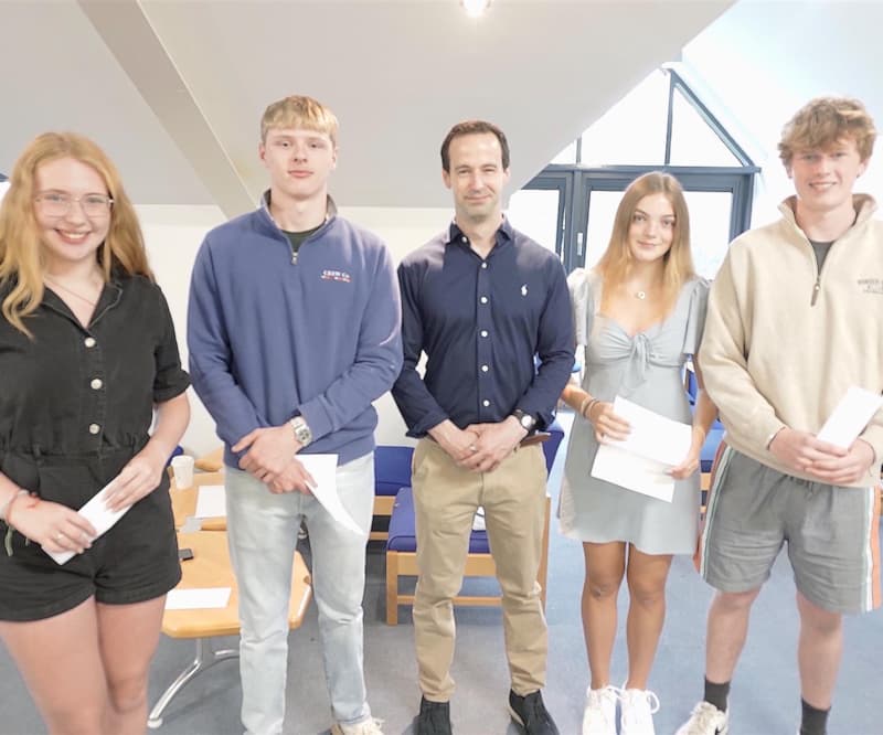 Lincoln Minster students celebrate A Level success