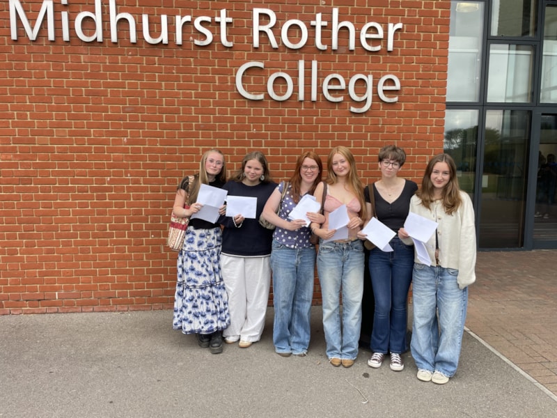Midhurst Rother College Celebrates Another Fantastic Year of A Level Results