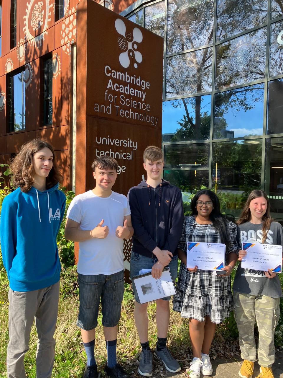 CAST students achieve A Level success