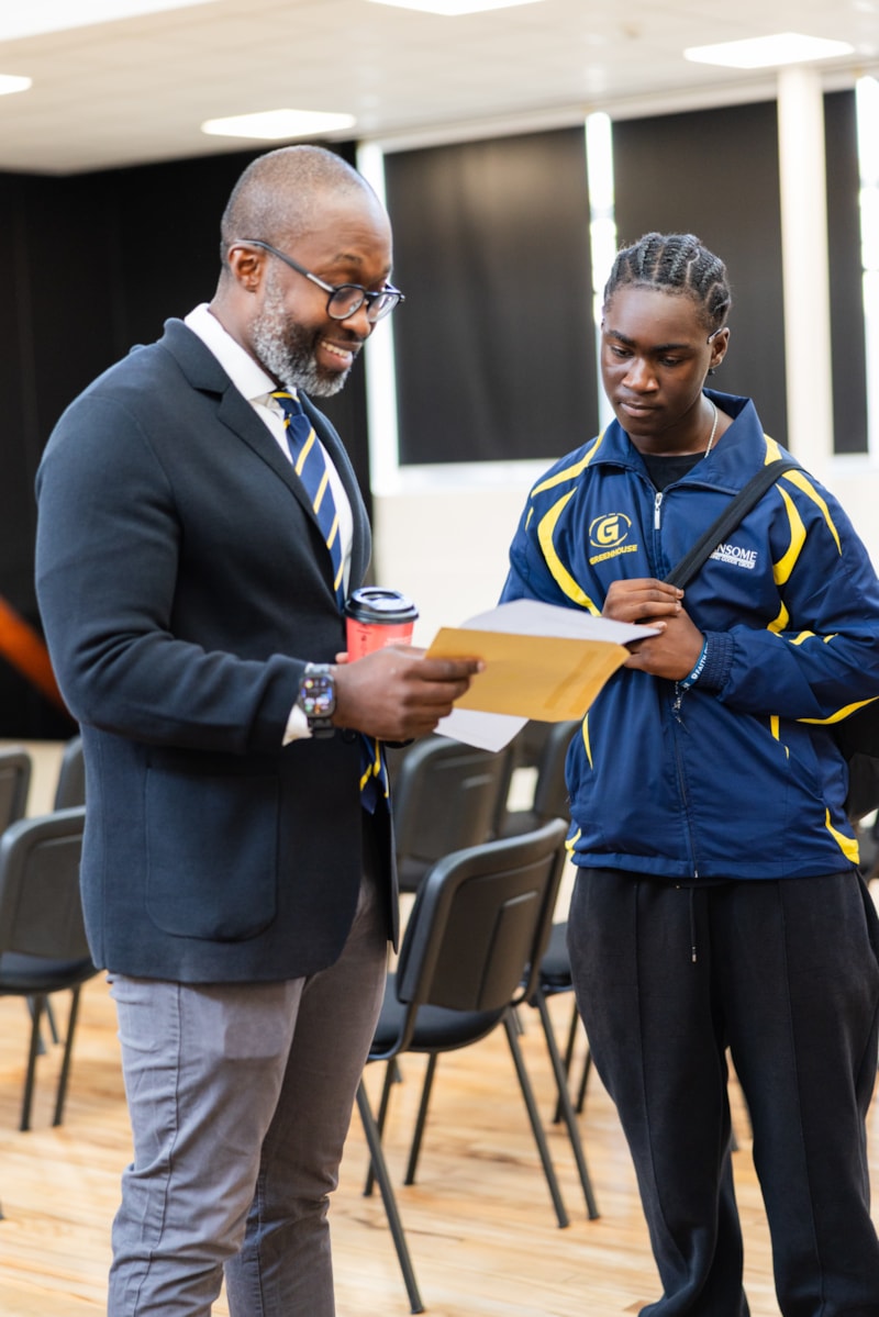 GCSE celebrations get underway at Ernest Bevin Academy
