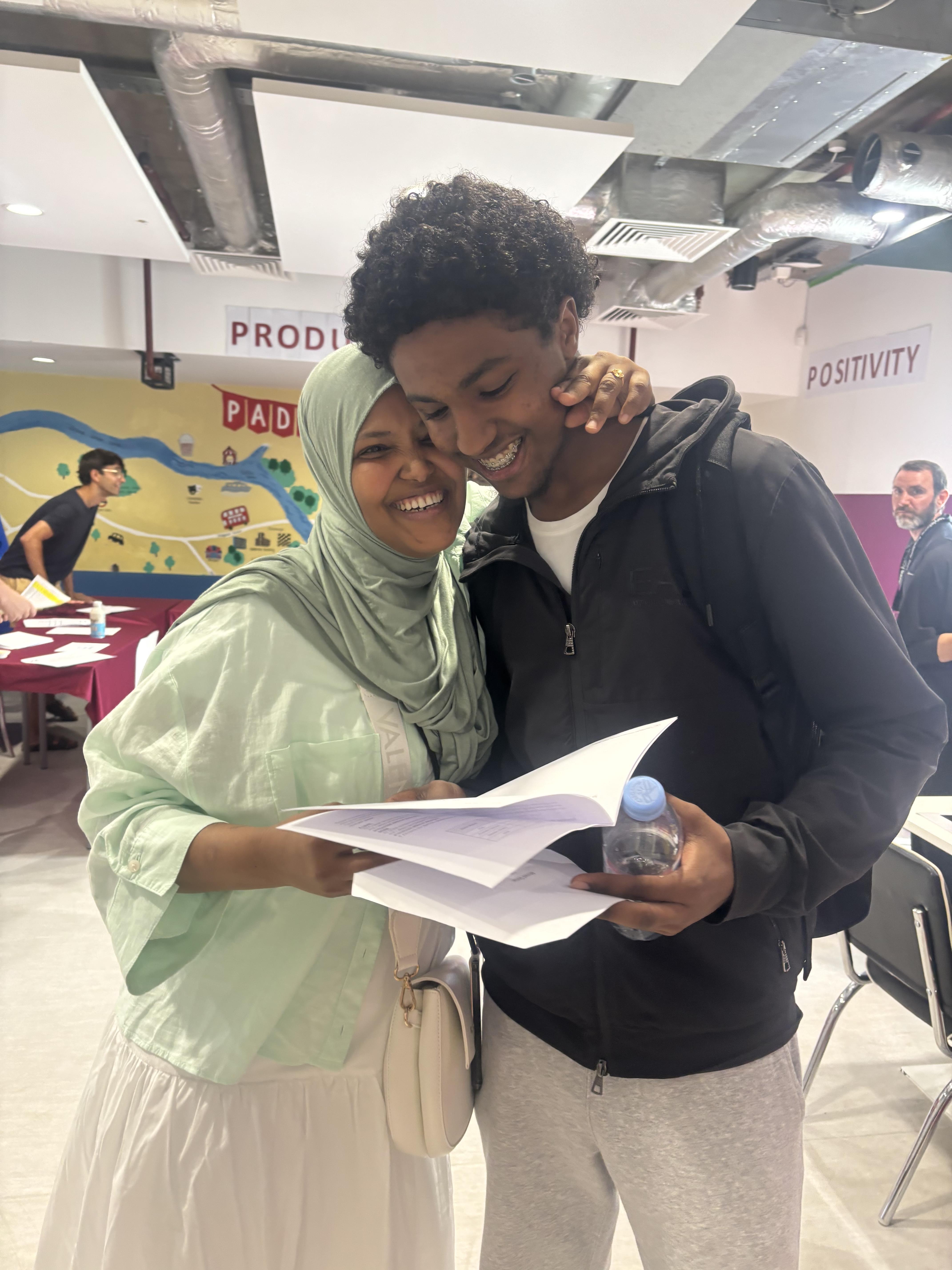 Marylebone Sixth Formers look ahead to bright futures as A Levls are awarded