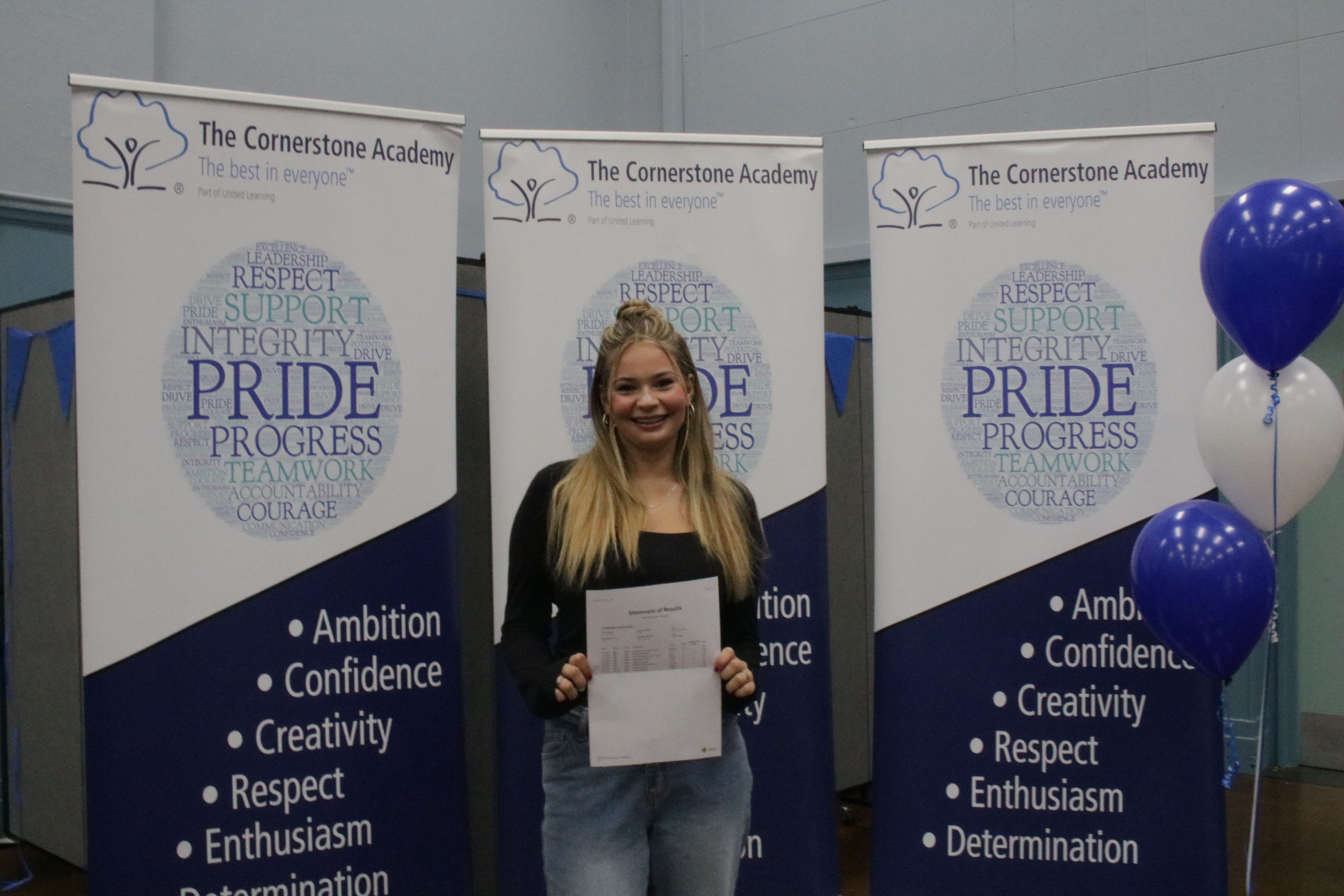 The Cornerstone Academy Celebrates GCSE Results