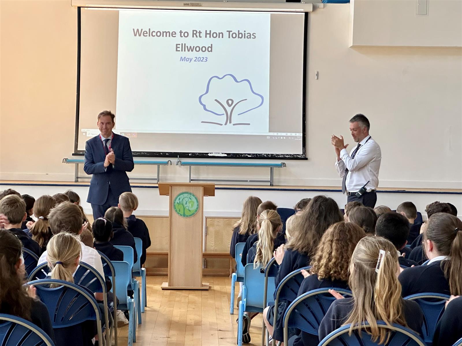 Avonwood Primary School enjoys visit from local MP Tobias Ellwood