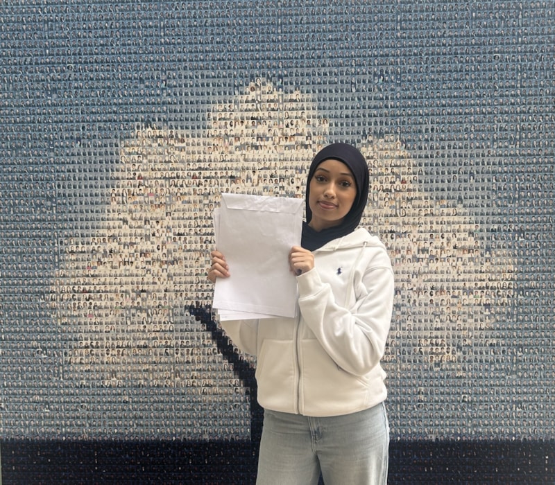 Walthamstow Academy pupils celebrate excellent A Level results