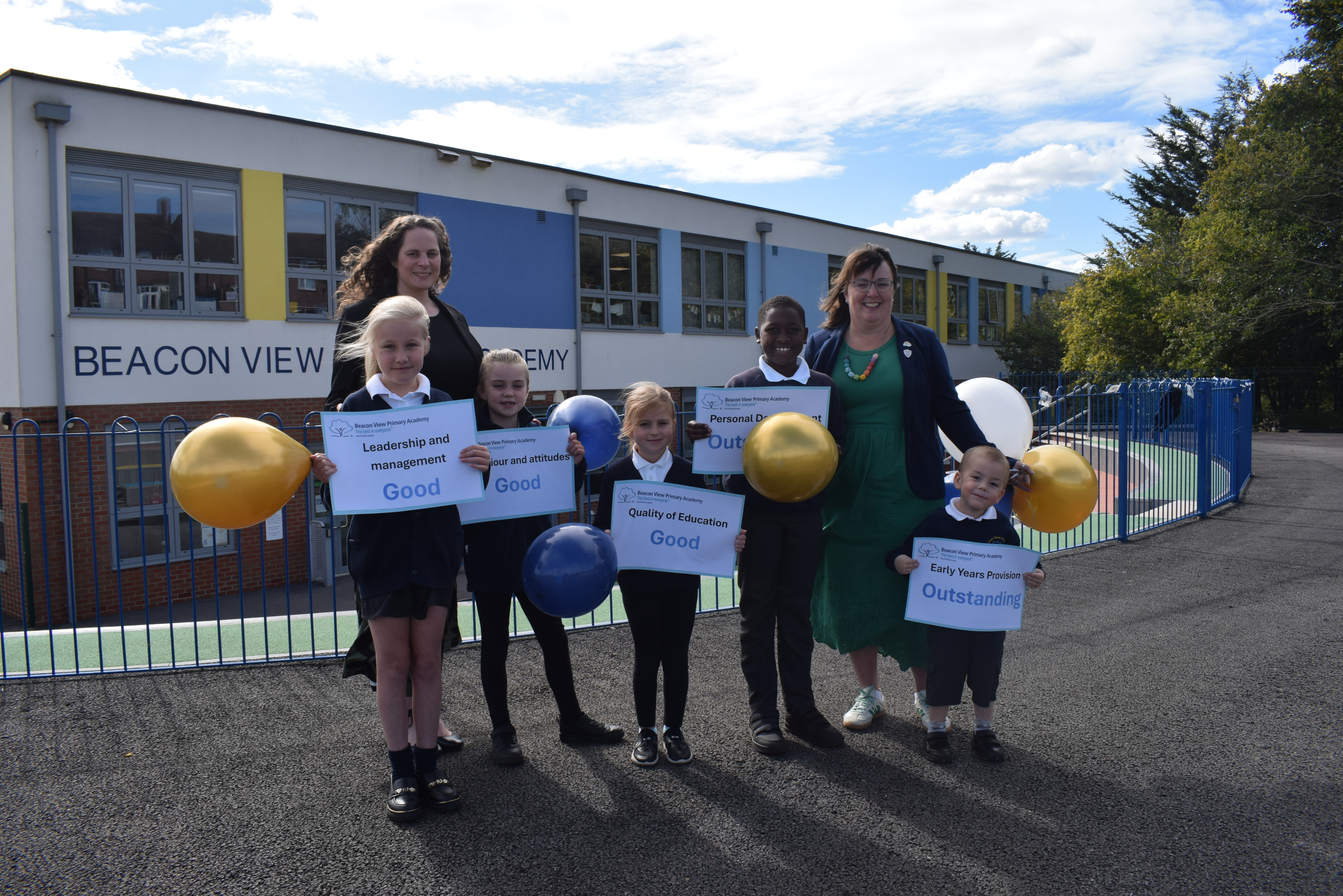 Beacon View Primary Celebrates Glowing Ofsted Report