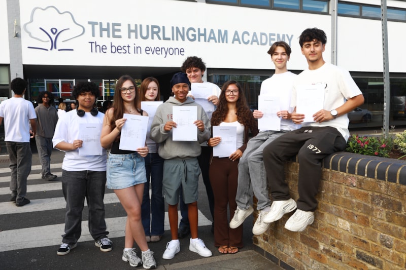 The Hurlingham Academy pupils raise the bar on top grades