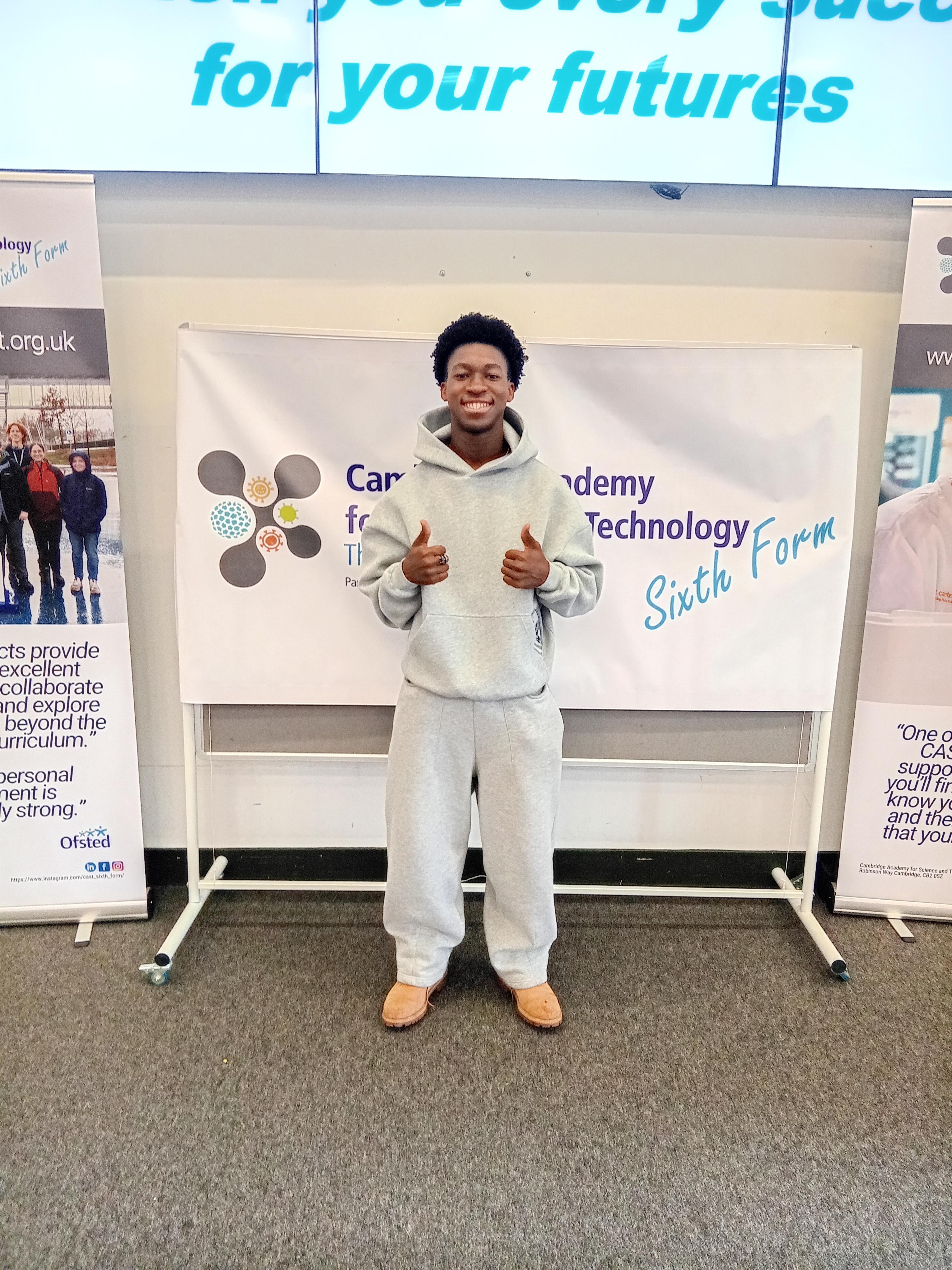 Top Grades for Students at Cambridge Academy for Science and Technology