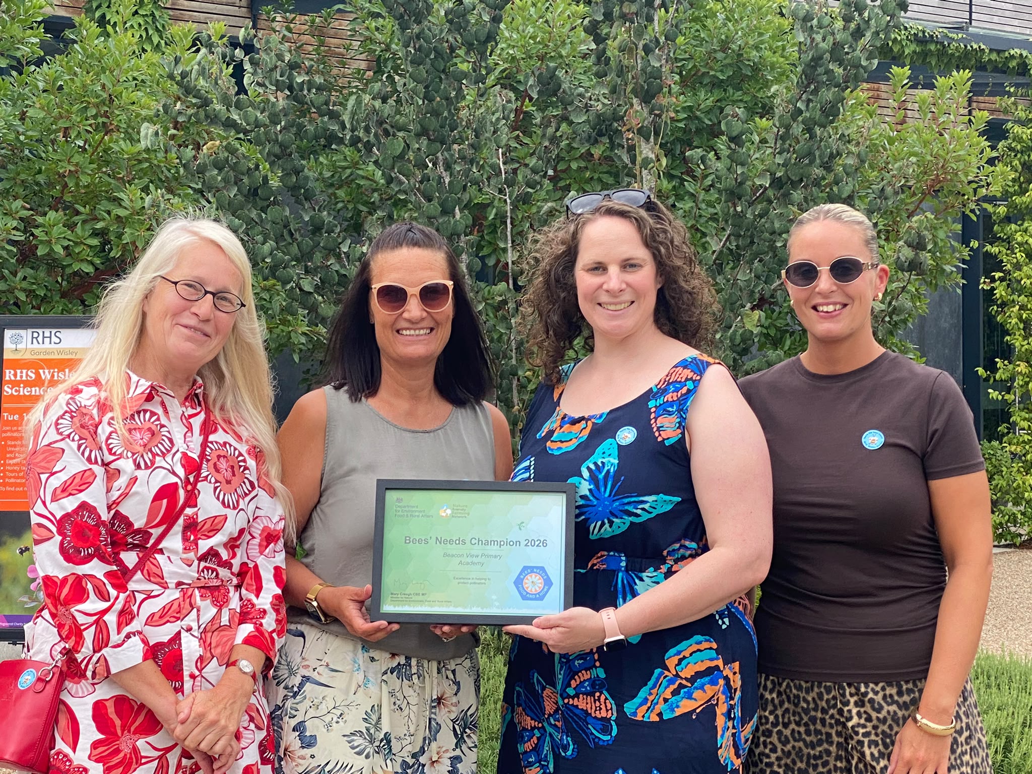 Beacon View Primary Academy wins prestigious National Bees' Needs Champion Award