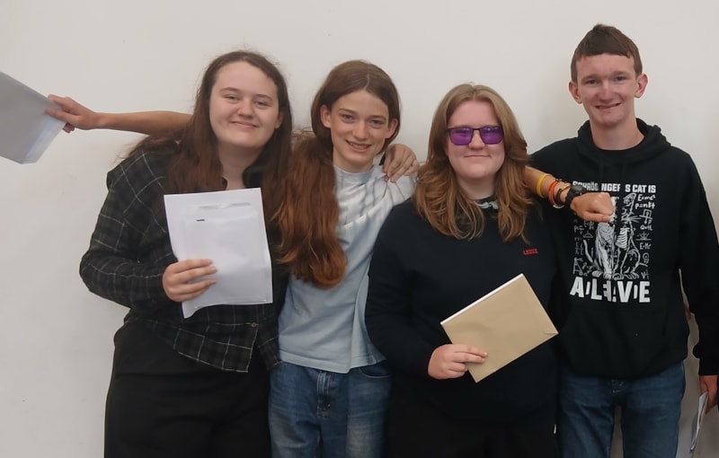 CAST pupils celebrate outstanding GCSE success
