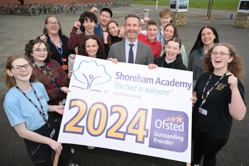 Shoreham Academy Remains 'Outstanding' after 12 Years