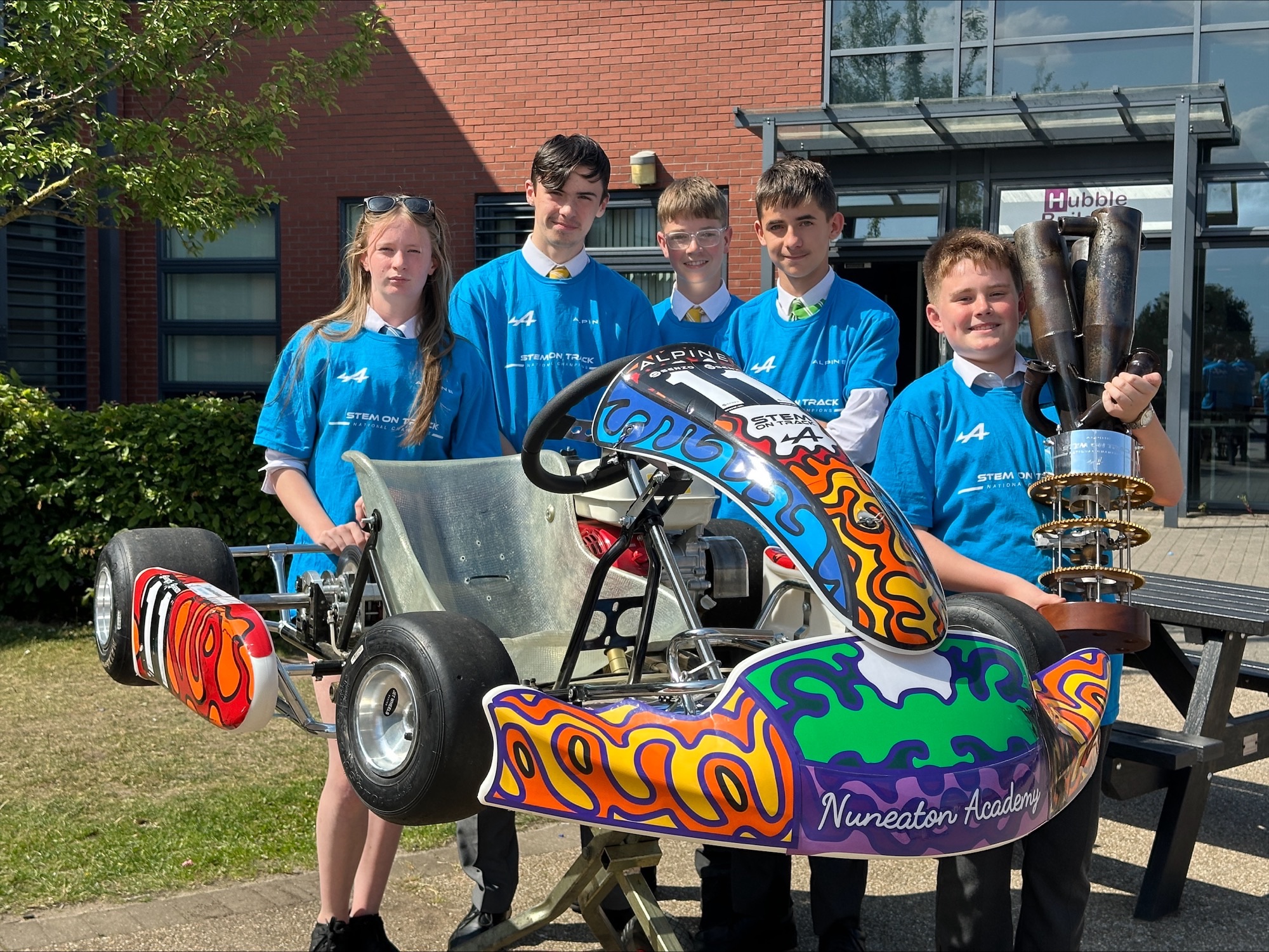 Nuneaton Academy Students Crowned National 'Stem on Track' Champions 