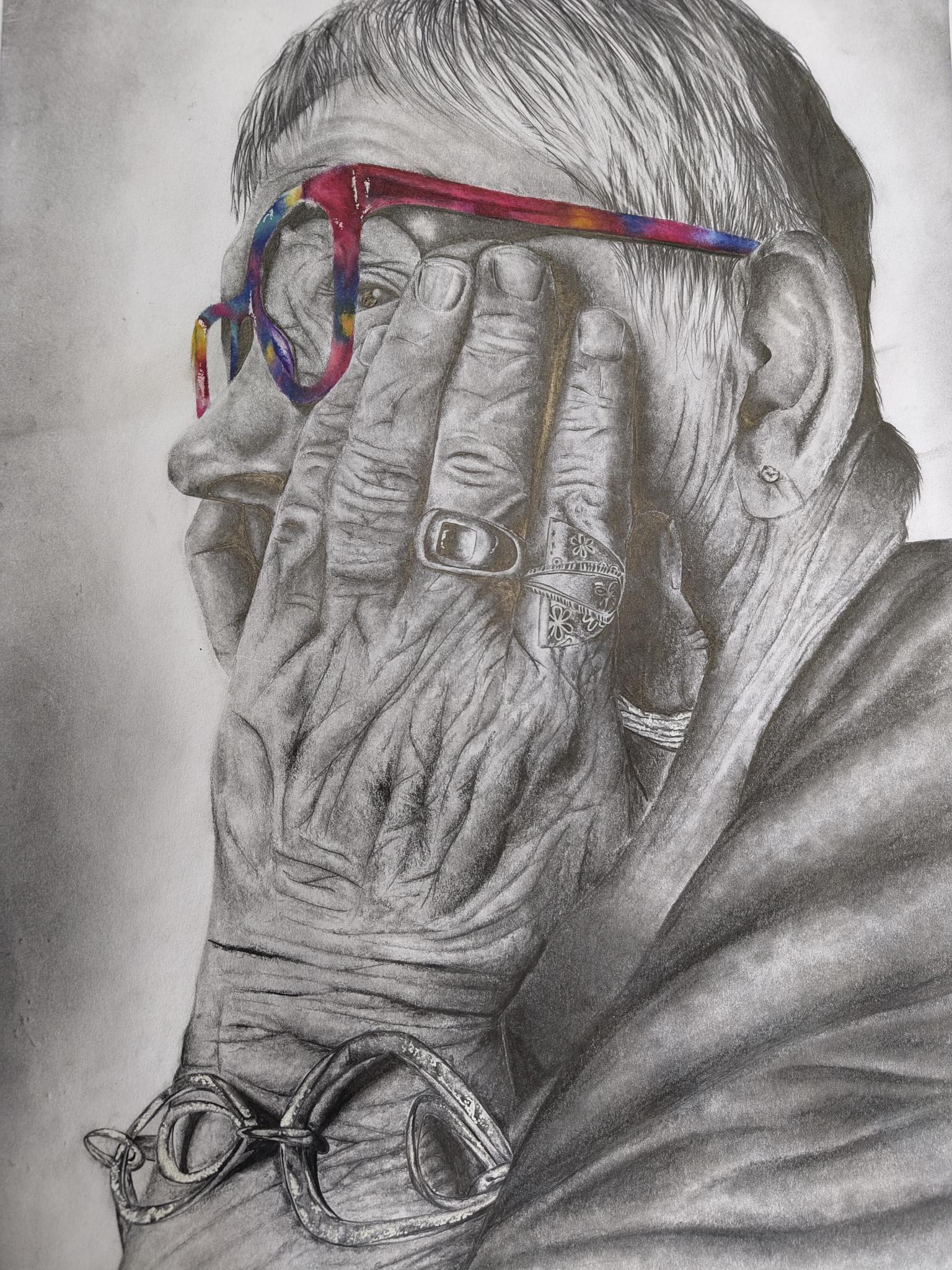 Auntie Val by Anwen from United Sixth Form