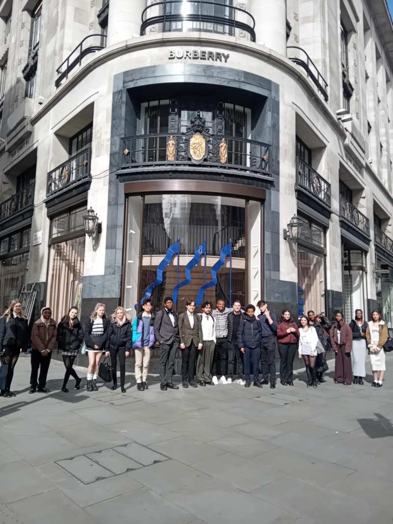 Students Visit Burberry HQ in Exciting New Look into Fashion Industry